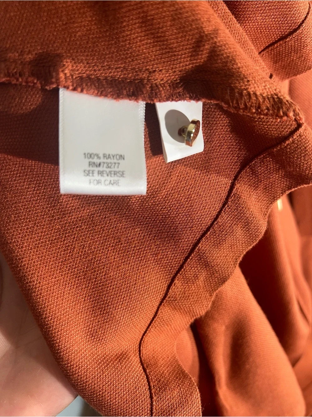 Dana Buchman Rust Utility Jacket